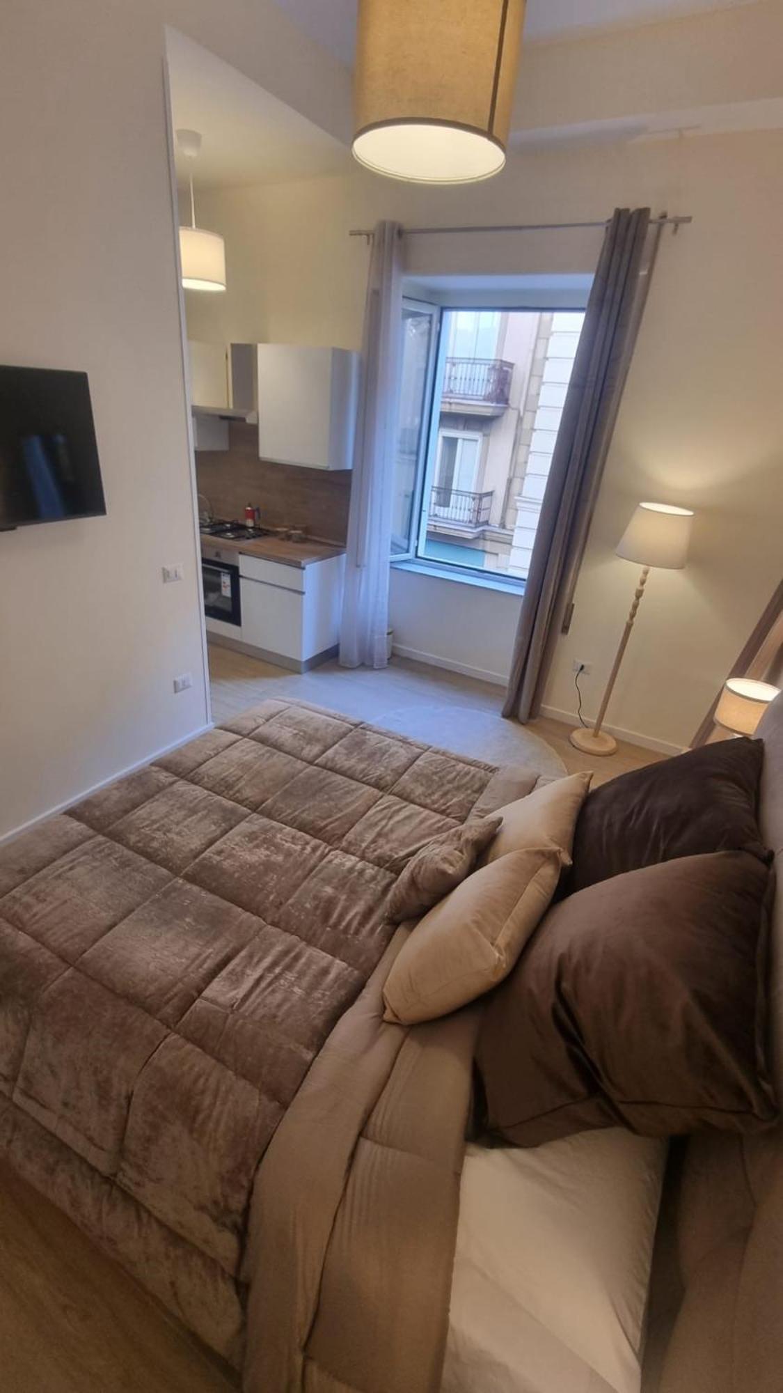 San Carlo Apartments B&B กาแซร์ตา ภายนอก รูปภาพ