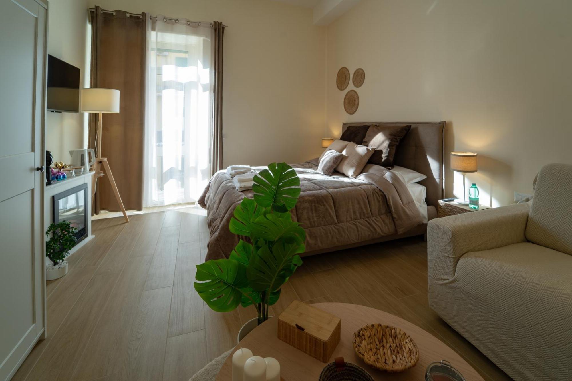 San Carlo Apartments B&B กาแซร์ตา ภายนอก รูปภาพ