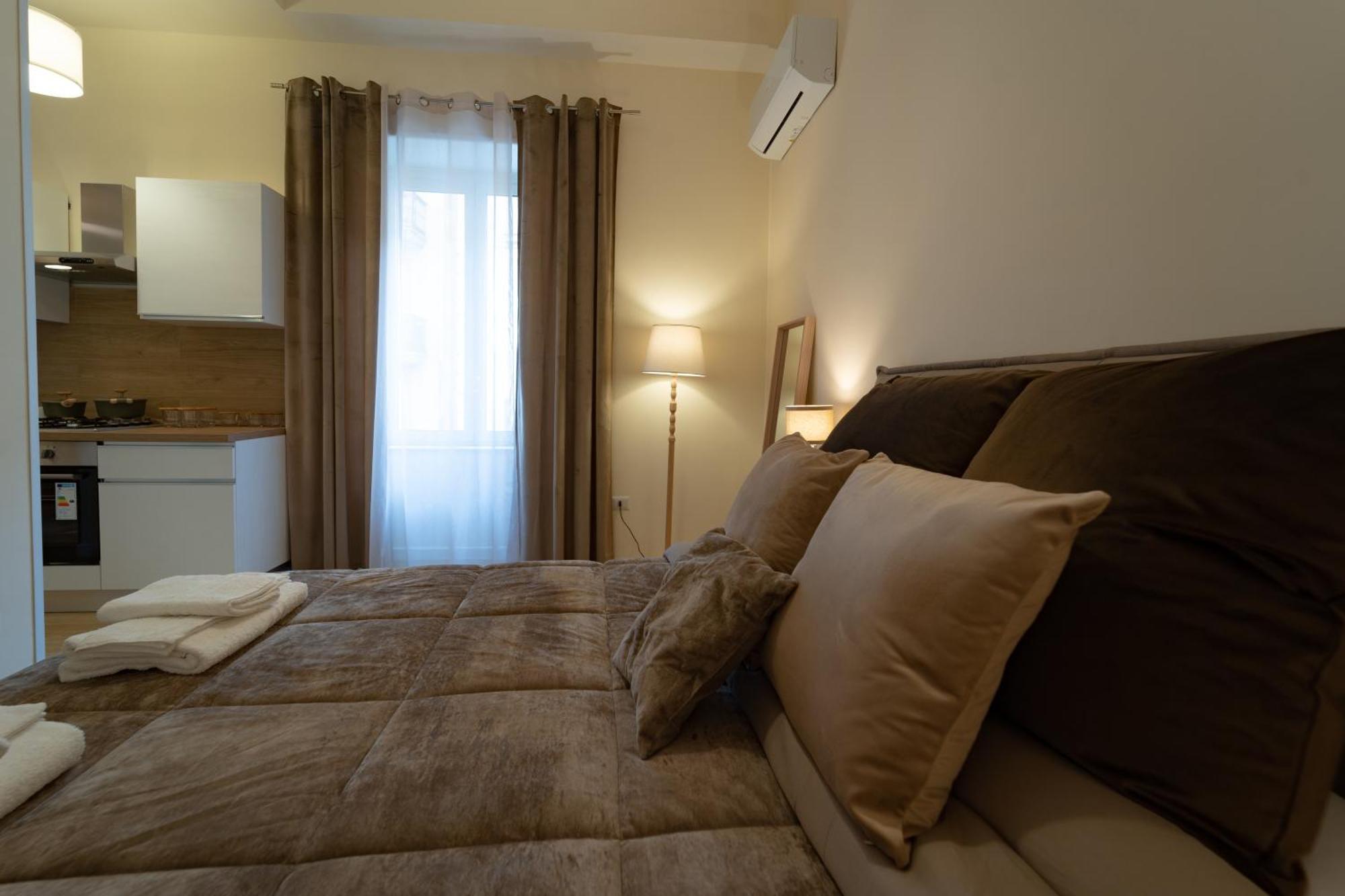 San Carlo Apartments B&B กาแซร์ตา ภายนอก รูปภาพ